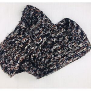 Steve Madden Women Men Unisex Black Orange Gray Infinity Scarf One Size RN 98072